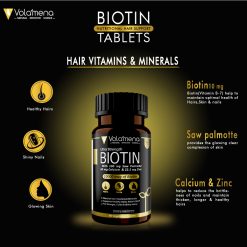 Biotin Vegetarian Tablet 10000 mcg 60 Capsules